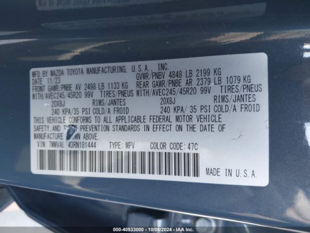 7MMVABEM3RN181444 Mazda Cx-50 2.5 S Premium Plus
