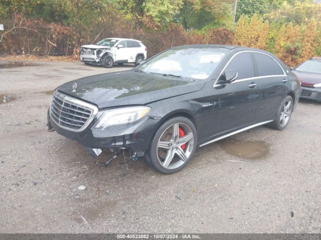 2015 MERCEDES-BENZ S 63 AMG WDDUG7JB1FA122123 Photo 1