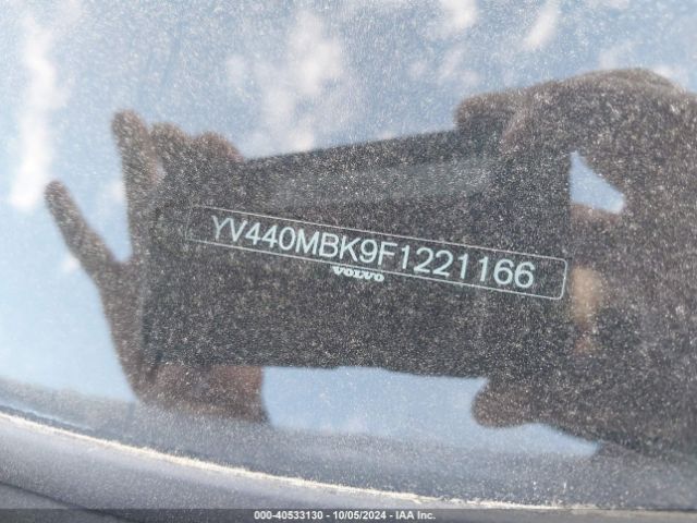 YV440MBK9F1221166 Volvo Xc70 T5 Premier