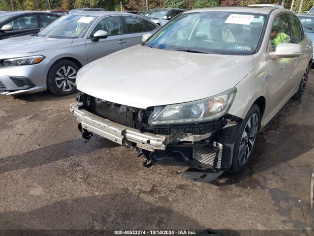 1HGCR6F50EA002214 Honda Accord Hybrid Ex-l