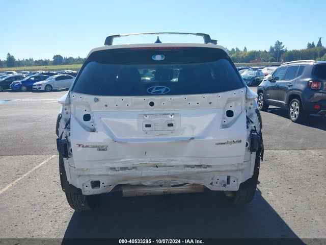 KM8JBCA11NU030000 Hyundai Tucson Hybrid Blue