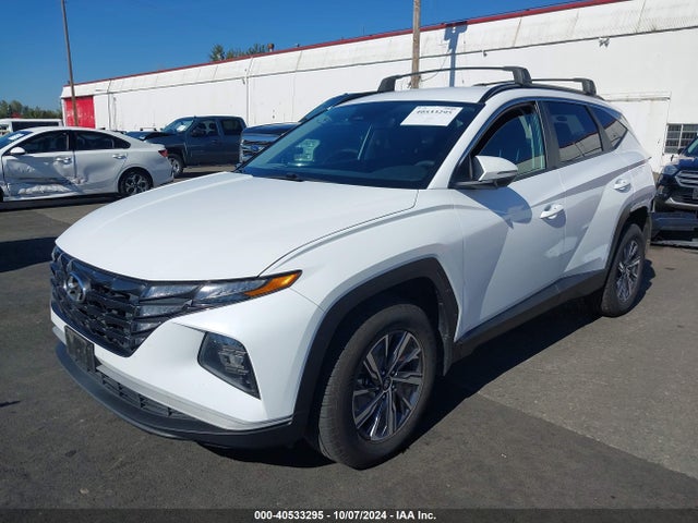 KM8JBCA11NU030000 Hyundai Tucson Hybrid Blue