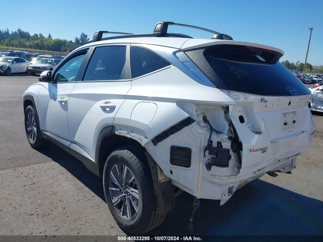 KM8JBCA11NU030000 Hyundai Tucson Hybrid Blue