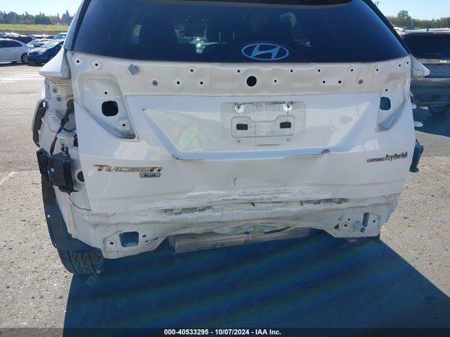 KM8JBCA11NU030000 Hyundai Tucson Hybrid Blue