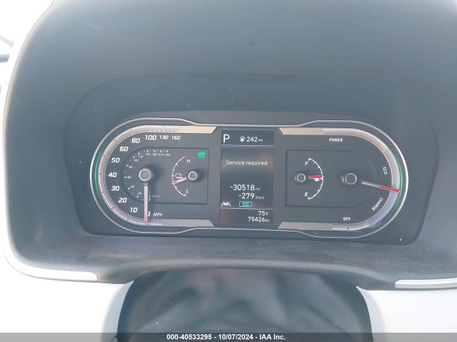 KM8JBCA11NU030000 Hyundai Tucson Hybrid Blue