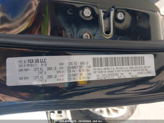 1C4PJLCB7KD307607 Jeep Cherokee Latitude Fwd