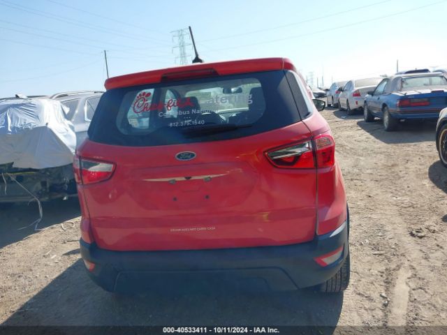 MAJ6S3FLXNC459958 Ford ECOSPORT S