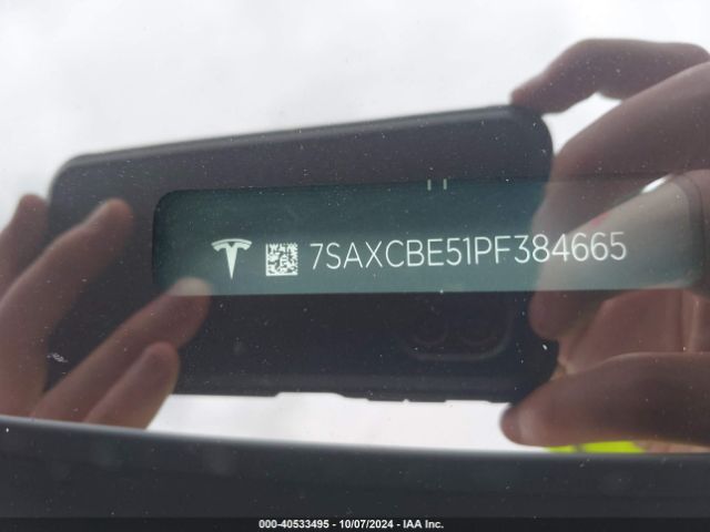 7SAXCBE51PF384665 Tesla MODEL X