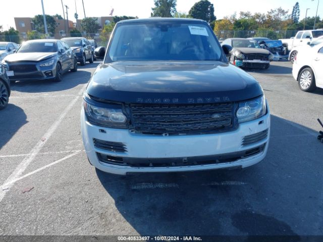 SALGS2FK8HA326995 Land Rover Range Rover 3.0l V6 Turbocharged Diesel Hse Td6