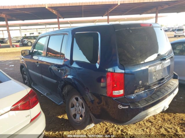 5FNYF3H20EB011355 Honda PILOT LX