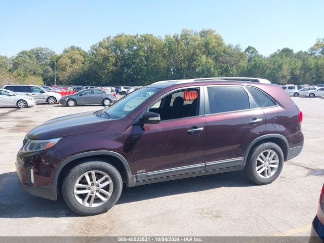 5XYKTCA68EG496932 KIA SORENTO LX