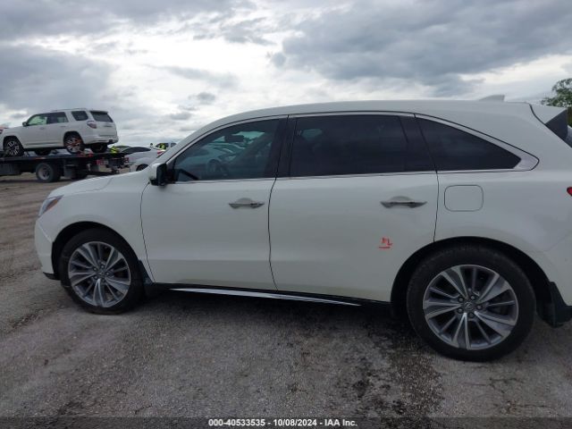 5FRYD3H54HB012110 Acura Mdx Technology Package
