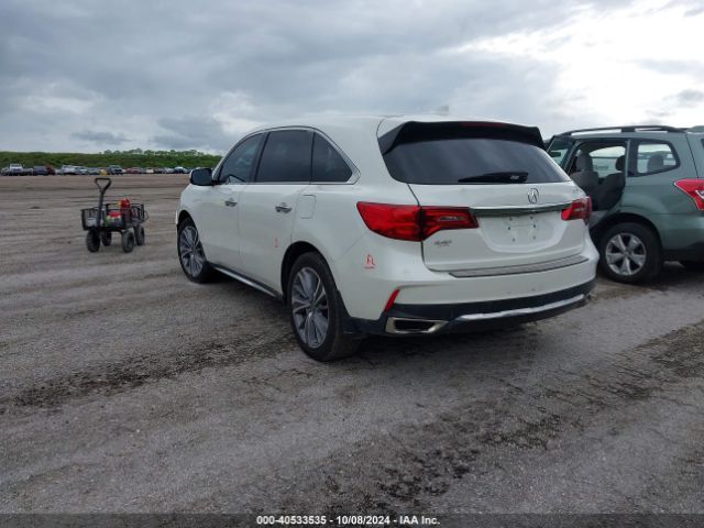 5FRYD3H54HB012110 Acura Mdx Technology Package