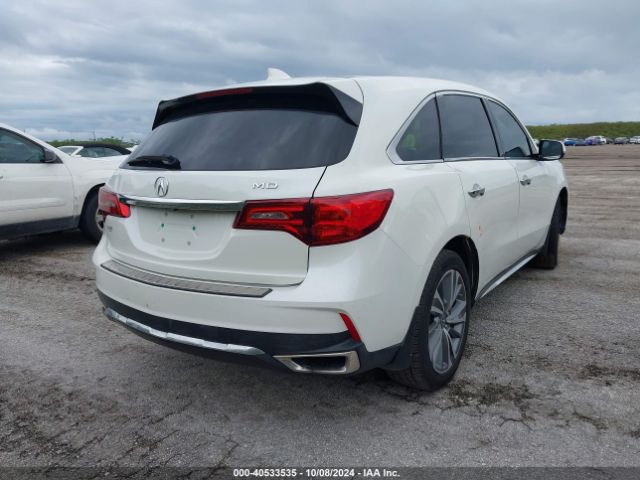 5FRYD3H54HB012110 Acura Mdx Technology Package