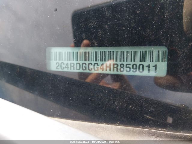 2C4RDGCG4HR859011 Dodge Grand Caravan Sxt