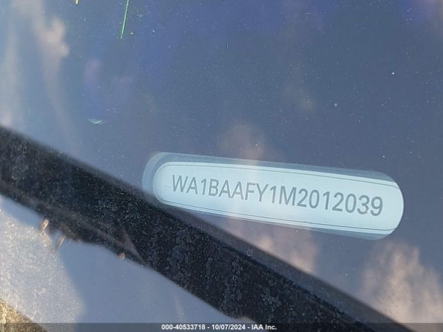 WA1BAAFY1M2012039 Audi Q5 Premium Plus 45 Tfsi Quattro S Tronic