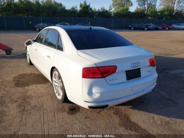 2013 AUDI A8 L WAUR2AFD2DN012514 Photo 2