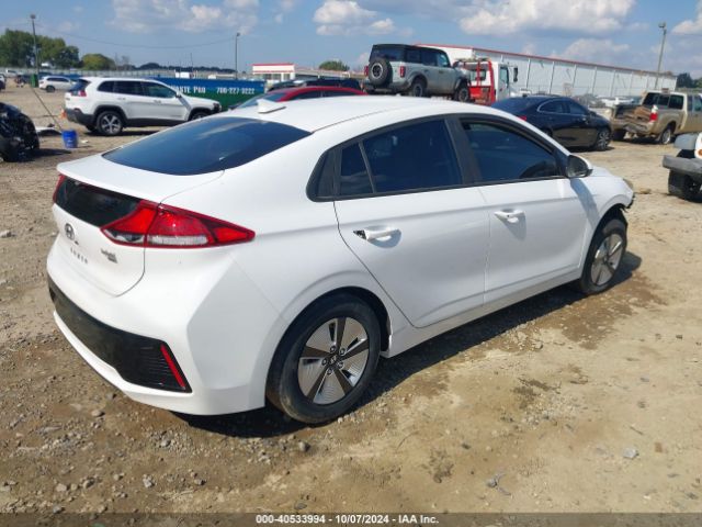 KMHC65LCXJU072490 Hyundai Ioniq Hybrid Blue