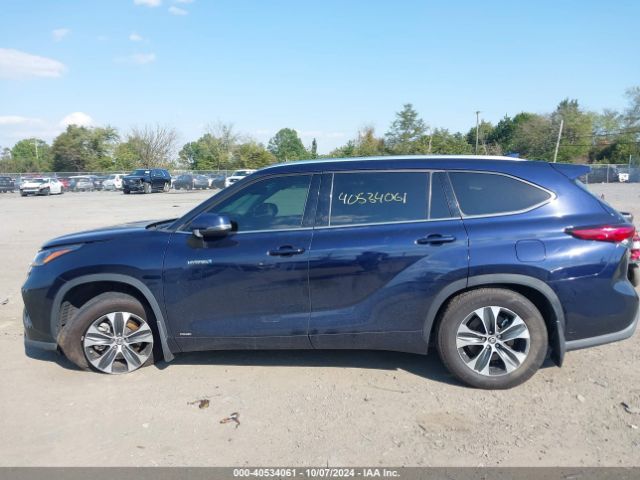 5TDHBRCH5LS513877 Toyota Highlander Hybrid Xle