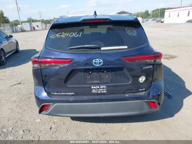 5TDHBRCH5LS513877 Toyota Highlander Hybrid Xle