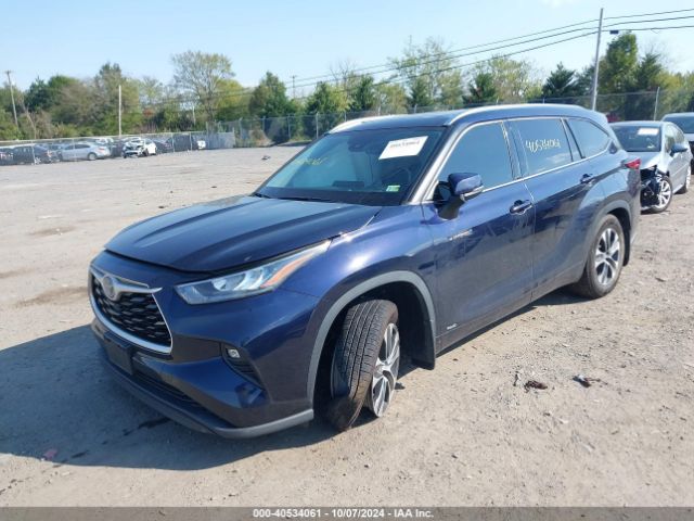 5TDHBRCH5LS513877 Toyota Highlander Hybrid Xle