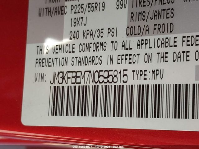 JM3KFBEM7N0595815 Mazda Cx-5 2.5 S Premium Plus