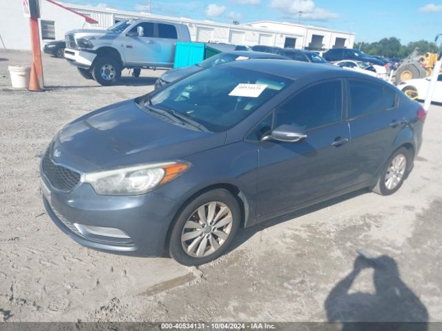 KNAFX4A64E5241180 KIA FORTE LX