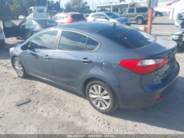 KNAFX4A64E5241180 KIA FORTE LX