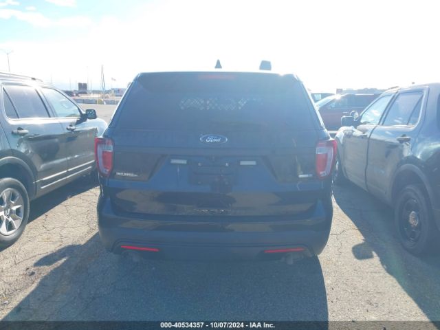 1FM5K8AR5GGB54552 Ford Utility Police Interceptor