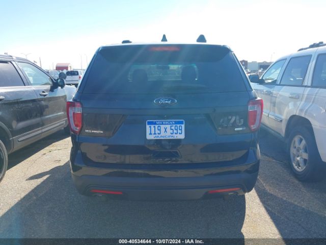 1FM5K8AR3GGB54551 Ford Utility Police Interceptor