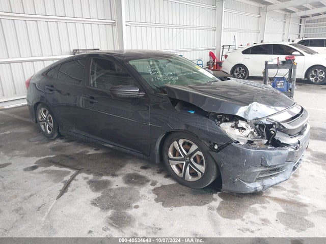 Honda Civic Lx 2017 2HGFC2F58HH542424 Image 1