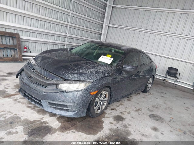 Honda Civic Lx 2017 2HGFC2F58HH542424 Image 2