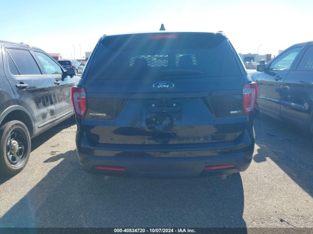 1FM5K8AR1JGC76266 Ford Police Interceptor Utility