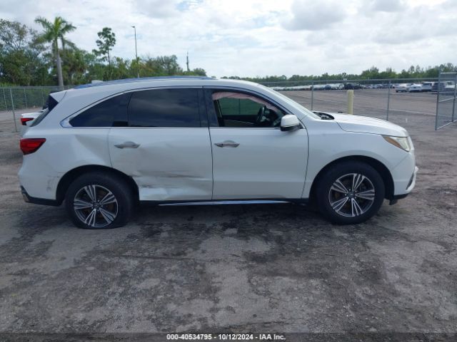 5J8YD3H39JL000300 Acura MDX