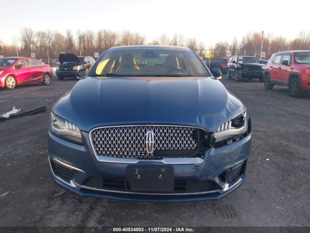 3LN6L5F92KR601462 Lincoln Mkz Reserve Ii