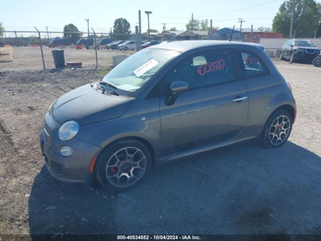 2012 FIAT 500 3C3CFFBR8CT347484 Photo 1