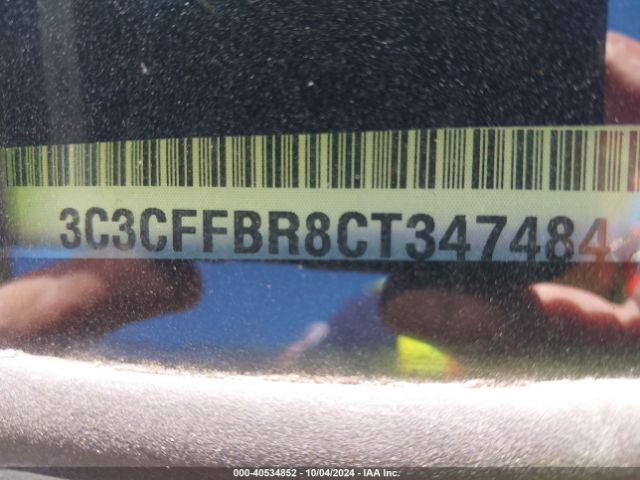 2012 FIAT 500 3C3CFFBR8CT347484 Photo 8