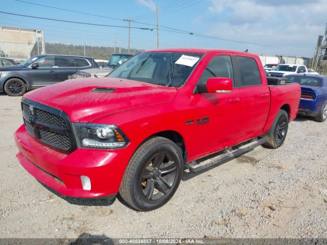 1C6RR7MT9HS600338 RAM 1500 Night  4x4 5'7 Box