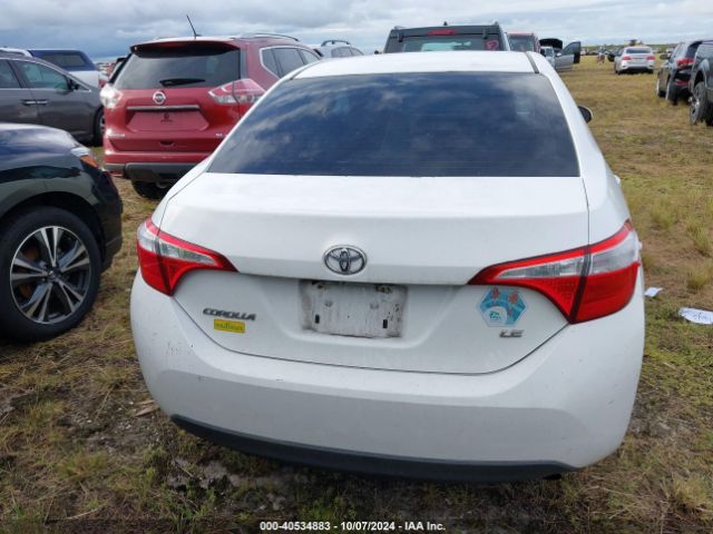 5YFBURHE0GP460213 Toyota COROLLA LE