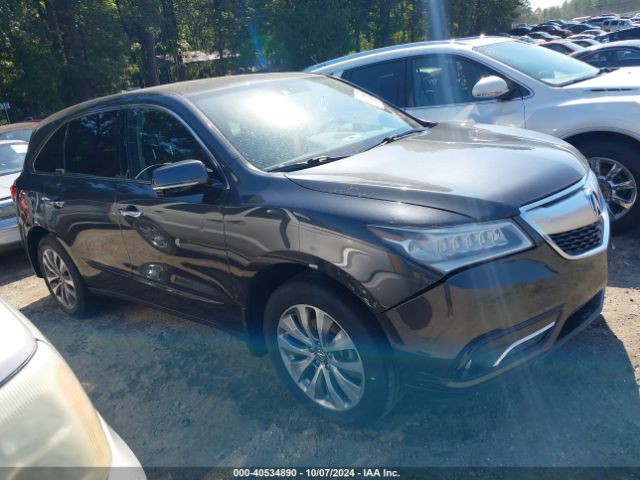 5FRYD4H42EB017640 Acura Mdx Technology Package