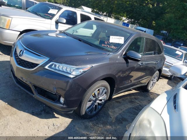 5FRYD4H42EB017640 Acura Mdx Technology Package