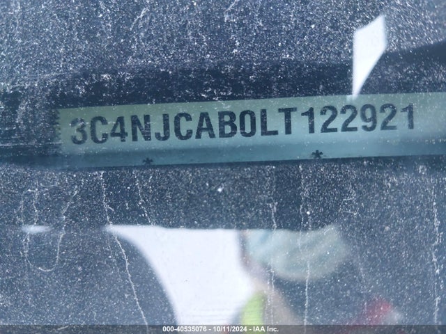 3C4NJCAB0LT122921 Jeep Compass Sport Fwd