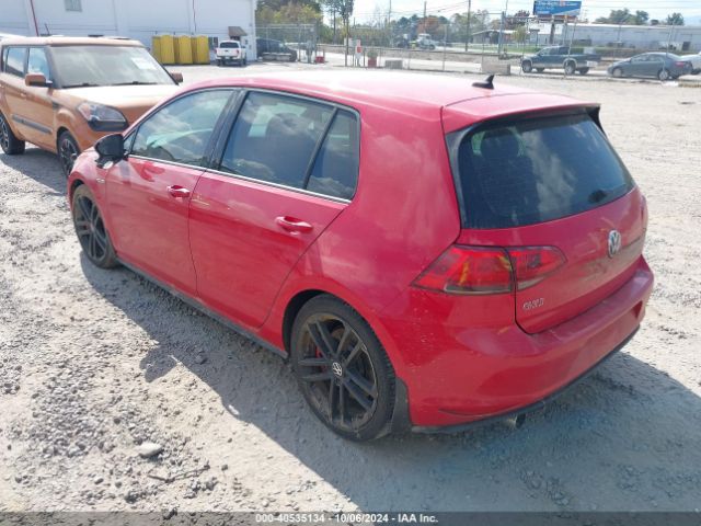 3VW447AU7HM049301 Volkswagen Golf Gti Autobahn 4-door/s 4-door/se 4-door/sport 4-door