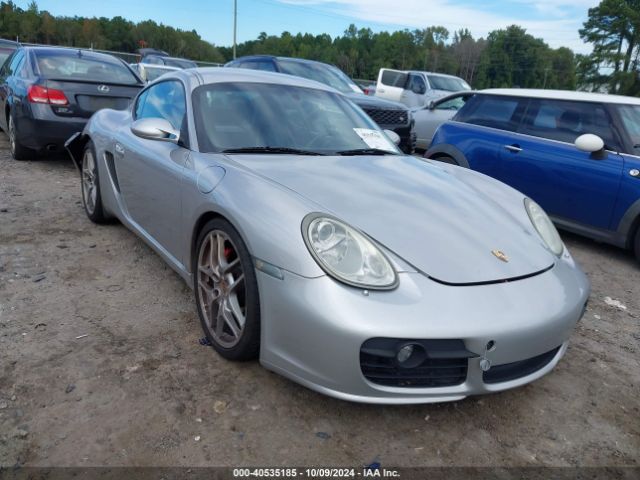 2007 PORSCHE CAYMAN S WP0AB298X7U780823