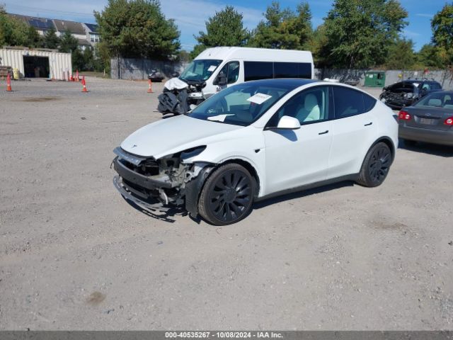 7SAYGDEF7PF795436 Tesla Model Y Performance Dual Motor All-wheel Drive