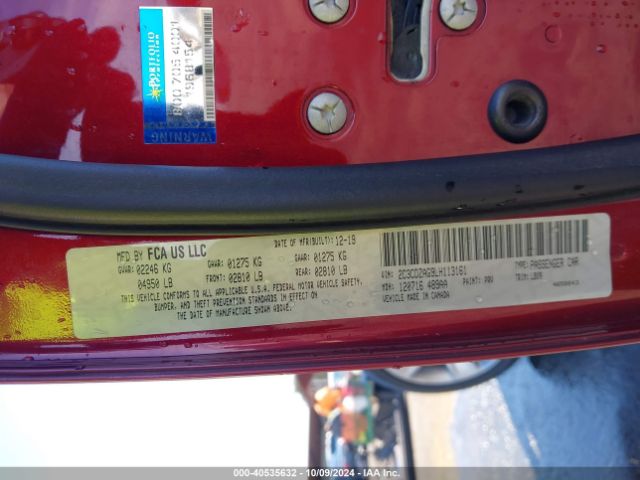 2020 DODGE CHALLENGER 2C3CDZAG9LH113161 Photo 8