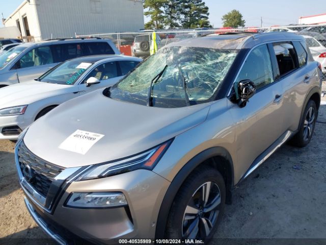 JN8BT3DD6NW277999 Nissan Rogue Platinum Intelligent Awd
