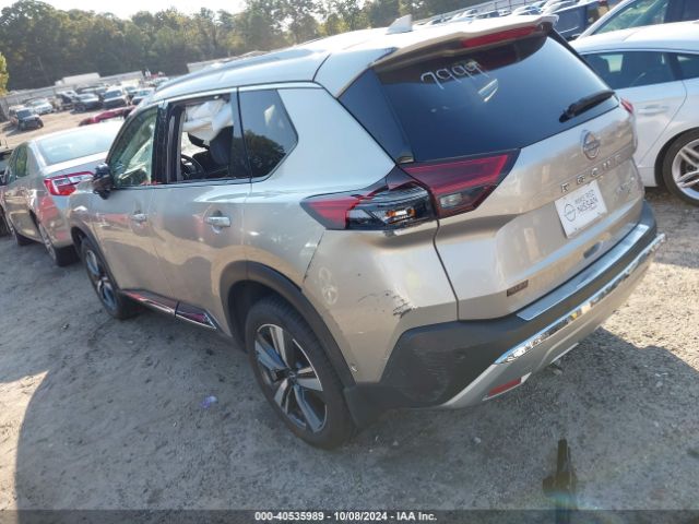 JN8BT3DD6NW277999 Nissan Rogue Platinum Intelligent Awd