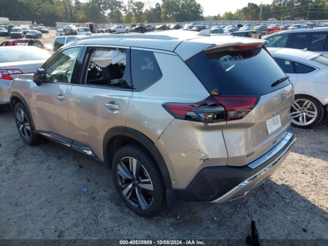 JN8BT3DD6NW277999 Nissan Rogue Platinum Intelligent Awd