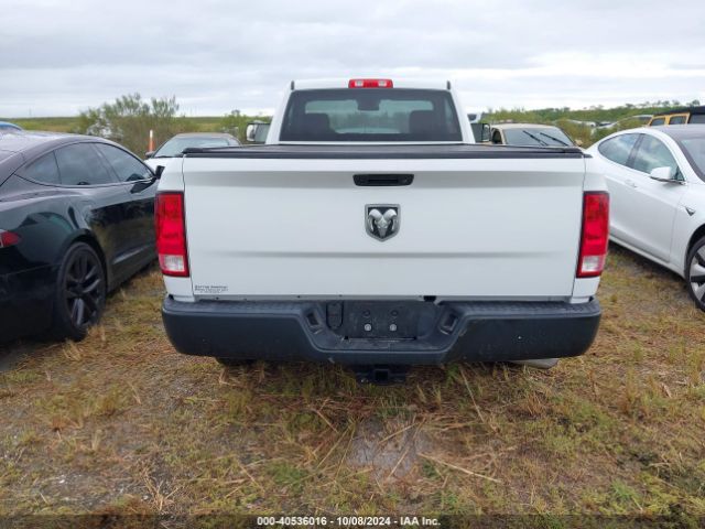 3C6JR6DG8MG705349 RAM 1500 Classic Tradesman  4x2 8' Box